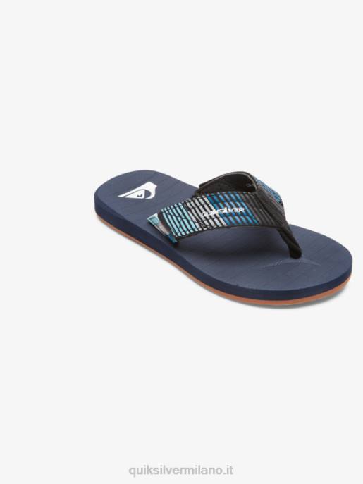 esso Quiksilver ragazzi 8-16 sandali switch carver blu 3 HTZR2212