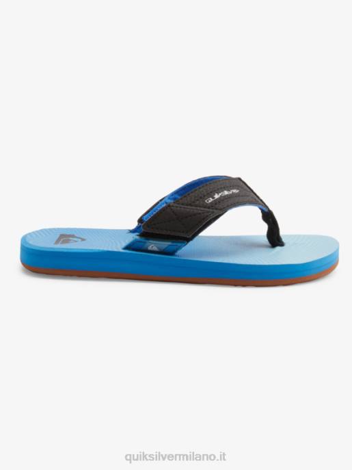 esso Quiksilver ragazzi 8-16 sandali switch carver blu 5 HTZR2211