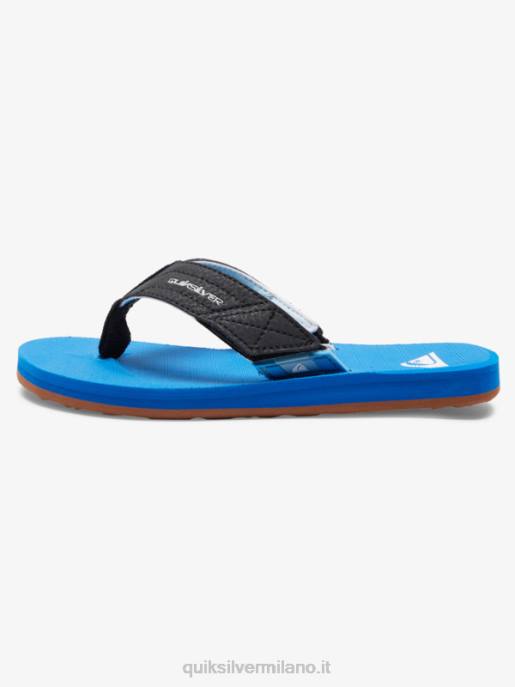 esso Quiksilver ragazzi 8-16 sandali switch carver blu 5 HTZR2211