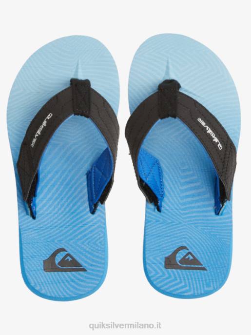 esso Quiksilver ragazzi 8-16 sandali switch carver blu 5 HTZR2211
