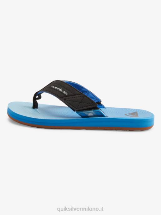 esso Quiksilver ragazzi 8-16 sandali switch carver blu 5 HTZR2211