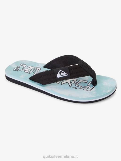 esso Quiksilver ragazzi 8-16 sandalo base giovanile molokai layback blu 1 HTZR2253