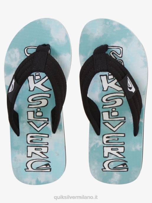 esso Quiksilver ragazzi 8-16 sandalo base giovanile molokai layback blu 1 HTZR2253