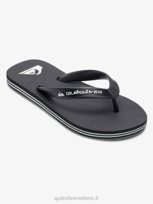 esso Quiksilver ragazzi Infradito con nucleo molokai 8-16 nero HTZR2168