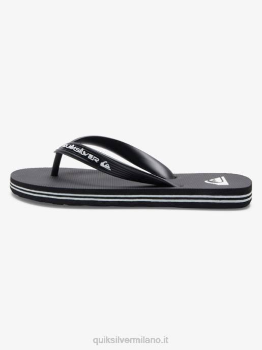 esso Quiksilver ragazzi Infradito con nucleo molokai 8-16 nero HTZR2168