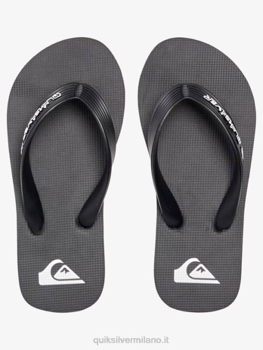 esso Quiksilver ragazzi Infradito con nucleo molokai 8-16 nero HTZR2168