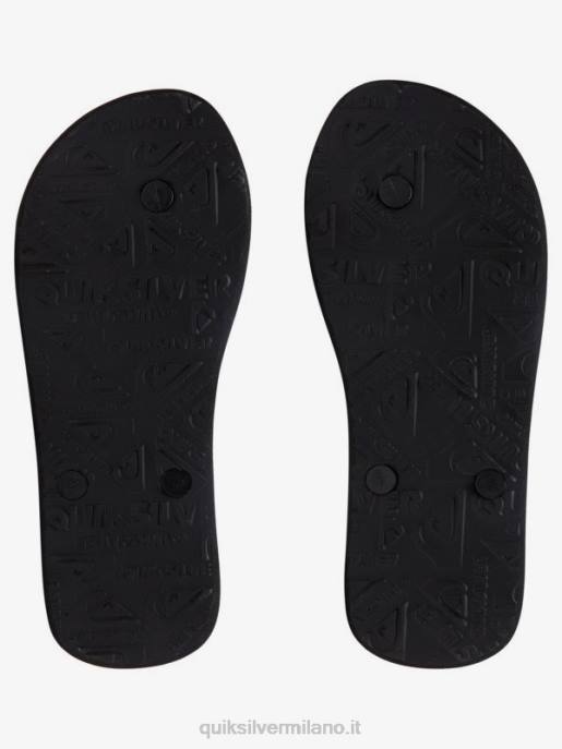 esso Quiksilver ragazzi Infradito molokai 8-16 blu 1 HTZR2031