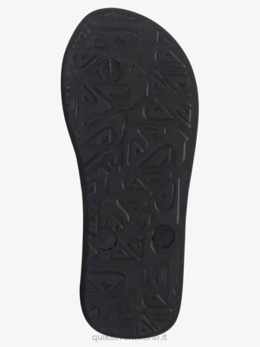 esso Quiksilver ragazzi Infradito molokai 8-16 nero/rosa/blu HTZR2022