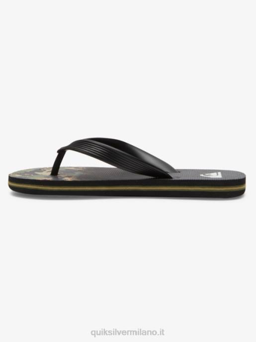 esso Quiksilver ragazzi Infradito molokai 8-16 verde 1 HTZR2025