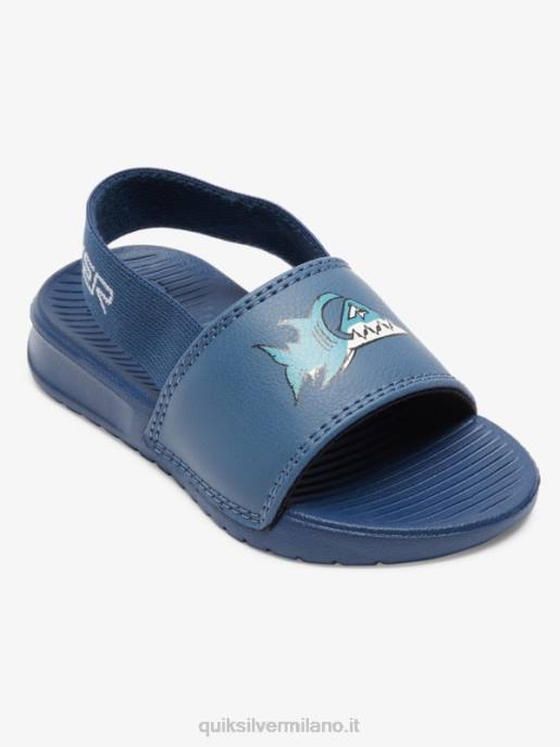 esso Quiksilver ragazzi sandali con cinturino costa luminosa blu 1 HTZR2164