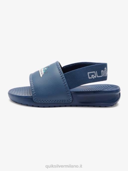 esso Quiksilver ragazzi sandali con cinturino costa luminosa blu 1 HTZR2164