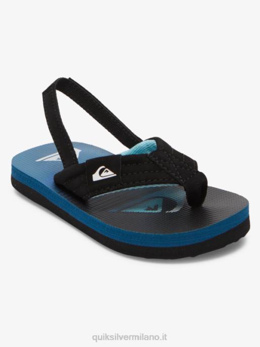 esso Quiksilver ragazzi sandali molokai rilassati blu 5 HTZR2033