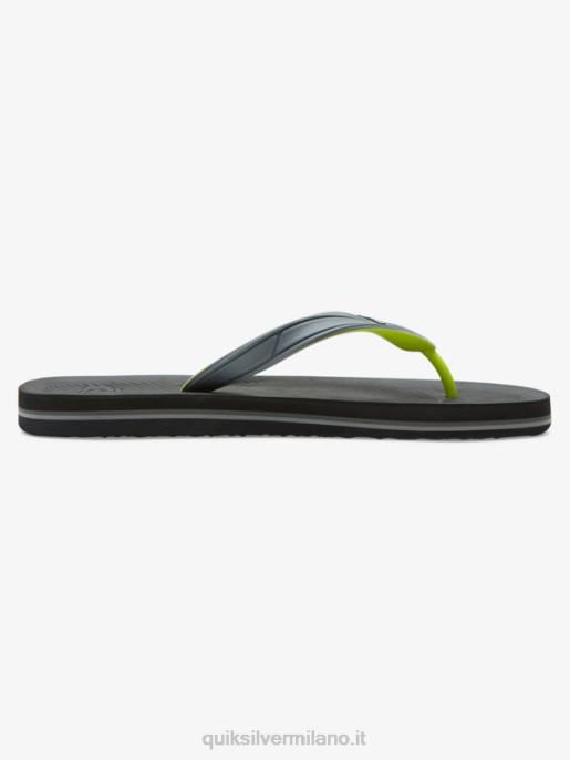 esso Quiksilver uomini infradito core haleiwa grigio 1 HTZR953