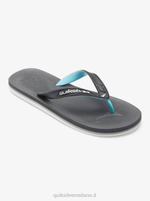 esso Quiksilver uomini infradito core haleiwa grigio 2 HTZR952