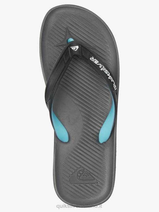 esso Quiksilver uomini infradito core haleiwa grigio 2 HTZR952