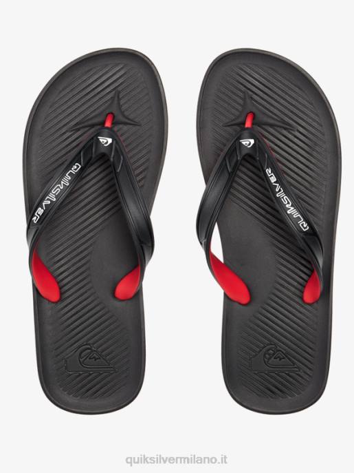 esso Quiksilver uomini infradito core haleiwa nero HTZR949
