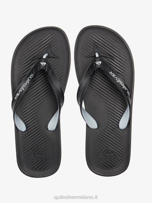 esso Quiksilver uomini infradito core haleiwa nero HTZR951