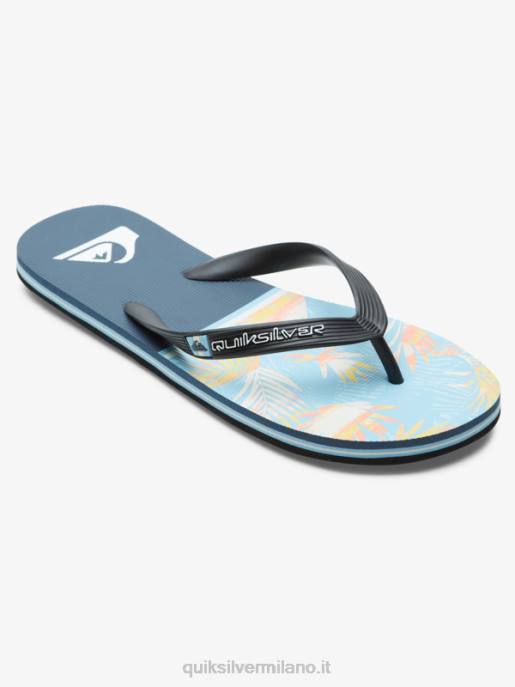 esso Quiksilver uomini infradito divisione molokai blu 1 HTZR1638