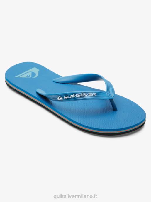 esso Quiksilver uomini infradito molokai core blu 2 HTZR596