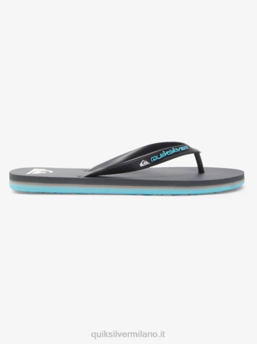 esso Quiksilver uomini infradito molokai core grigio 4 HTZR594