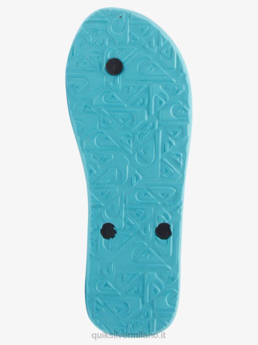 esso Quiksilver uomini infradito molokai core grigio 4 HTZR594