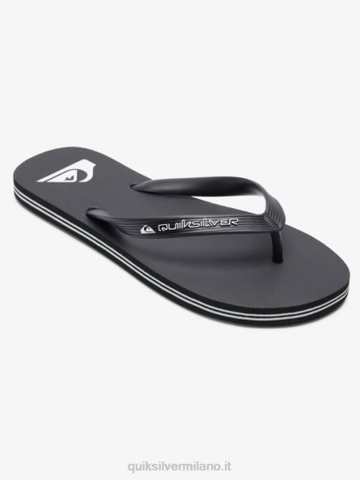 esso Quiksilver uomini infradito molokai core nero HTZR592