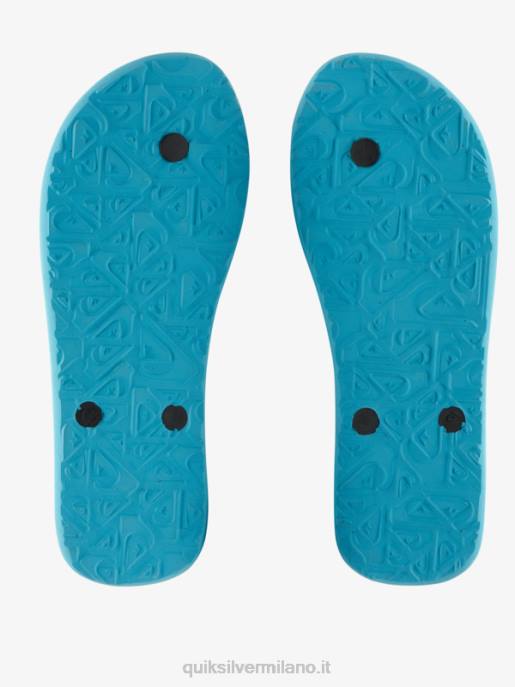 esso Quiksilver uomini infradito molokai core nero HTZR595