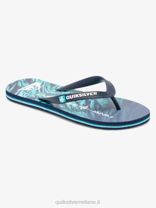 esso Quiksilver uomini infradito nostrane molokai verde 1 HTZR1861