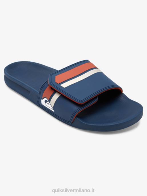 esso Quiksilver uomini rivi slide regolare i cursori blu 1 HTZR1019
