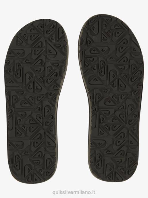 esso Quiksilver uomini sandali con anima in camoscio carver marrone 1 HTZR877