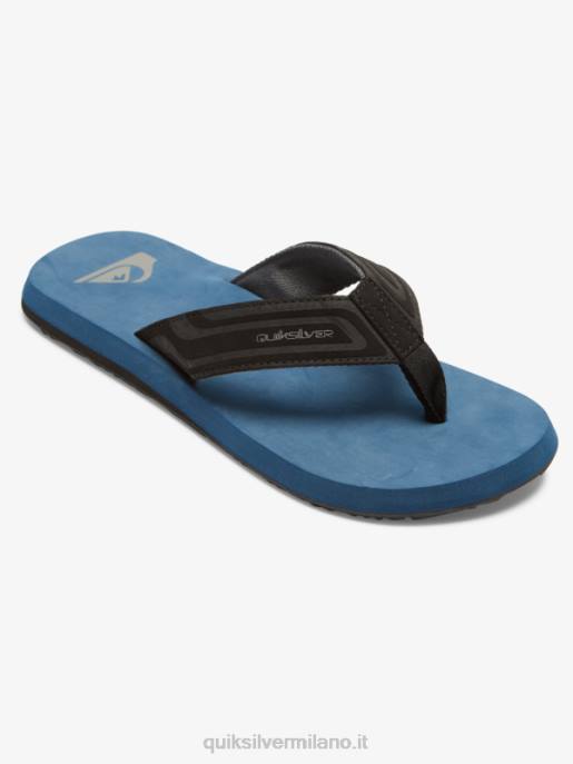 esso Quiksilver uomini sandali con nucleo a chiave inglese blu 1 HTZR975