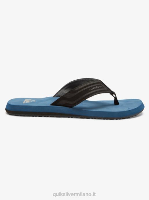 esso Quiksilver uomini sandali con nucleo a chiave inglese blu 1 HTZR975