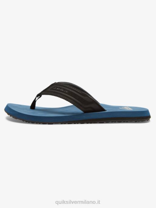 esso Quiksilver uomini sandali con nucleo a chiave inglese blu 1 HTZR975