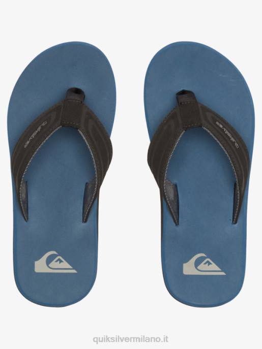 esso Quiksilver uomini sandali con nucleo a chiave inglese blu 1 HTZR975
