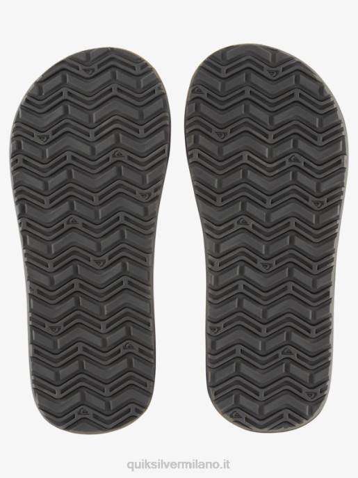 esso Quiksilver uomini sandali con nucleo a chiave inglese grigio 1 HTZR974