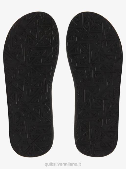 esso Quiksilver uomini sandali con stampa intaglio verde 1 HTZR613