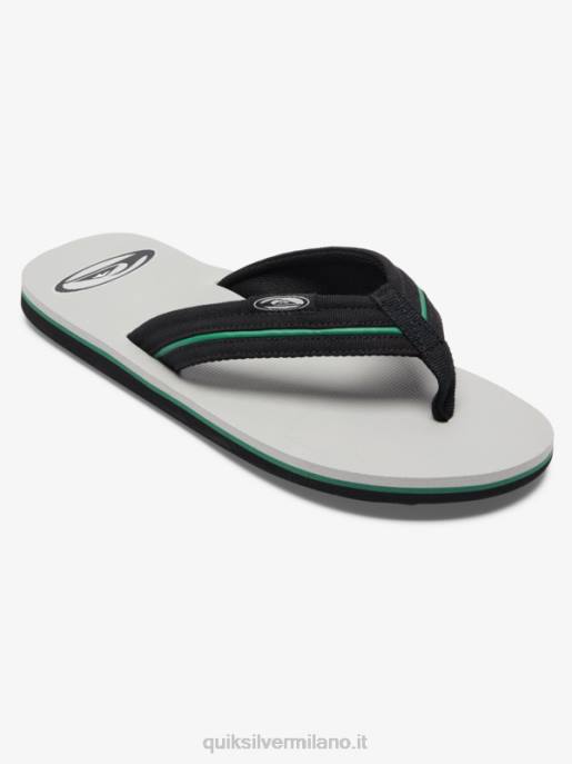 esso Quiksilver uomini sandali molokai layback saturno grigio 1 HTZR1294