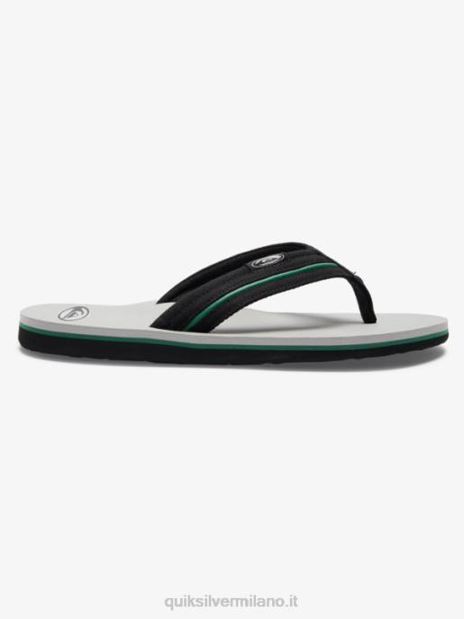 esso Quiksilver uomini sandali molokai layback saturno grigio 1 HTZR1294