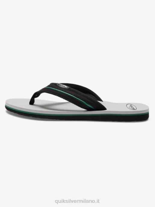 esso Quiksilver uomini sandali molokai layback saturno grigio 1 HTZR1294