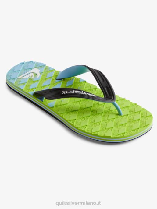 esso Quiksilver uomini sandali oahuey verde 1 HTZR748