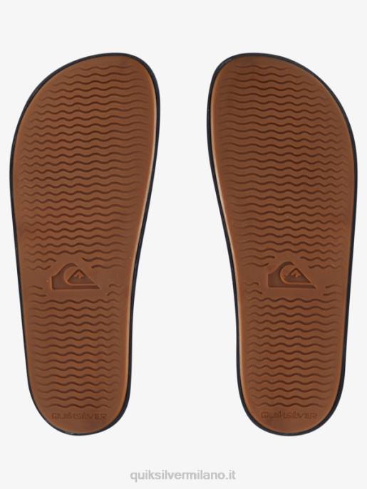 esso Quiksilver uomini sandali rivi doppia regolazione blu 1 HTZR1077