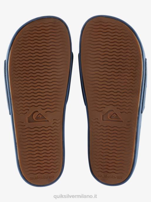 esso Quiksilver uomini sandali rivi slide slider blu 7 HTZR764