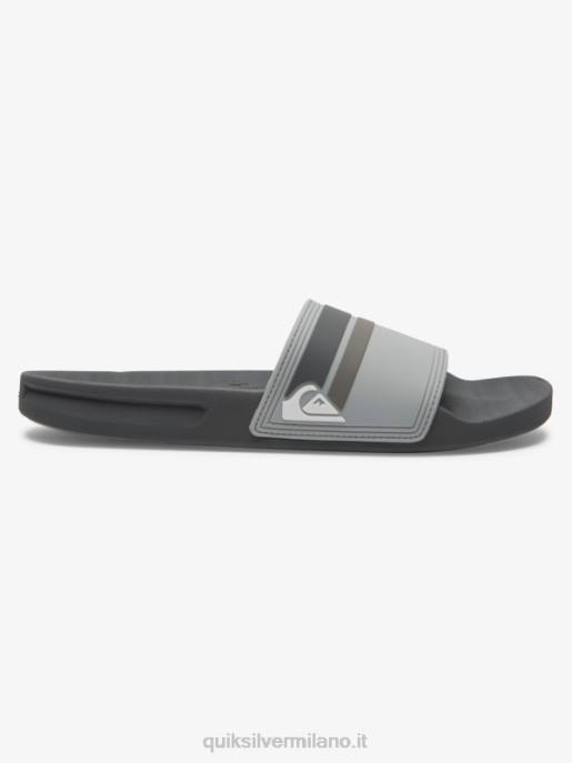 esso Quiksilver uomini sandali rivi slide slider grigio 2 HTZR762