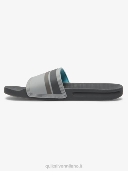 esso Quiksilver uomini sandali rivi slide slider grigio 2 HTZR762