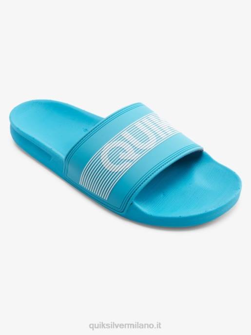 esso Quiksilver uomini sandali slide slider rivi blu 1 HTZR692