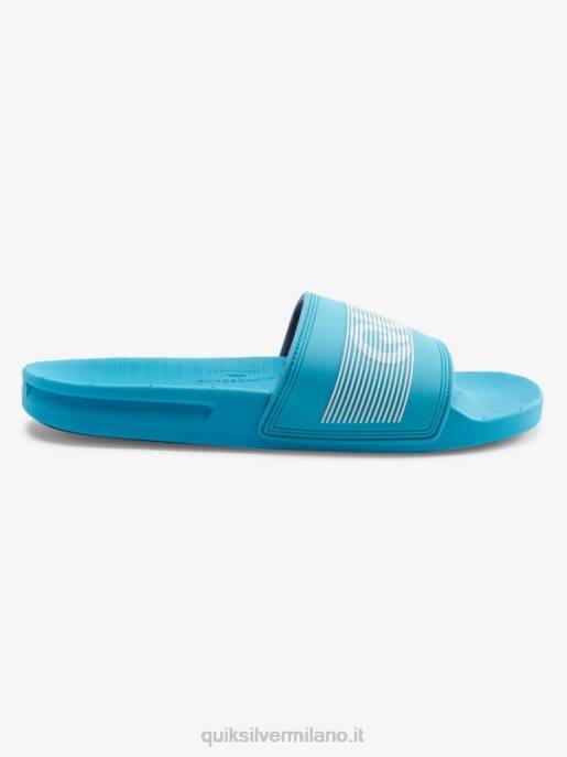 esso Quiksilver uomini sandali slide slider rivi blu 1 HTZR692