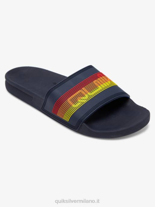 esso Quiksilver uomini sandali slide slider rivi blu 2 HTZR691