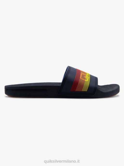 esso Quiksilver uomini sandali slide slider rivi blu 2 HTZR691