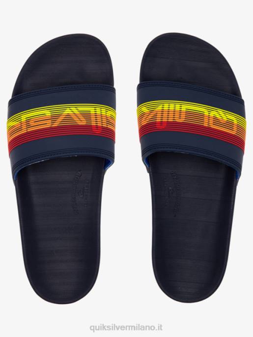 esso Quiksilver uomini sandali slide slider rivi blu 2 HTZR691