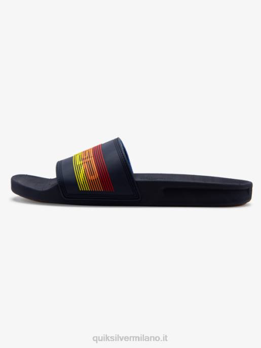 esso Quiksilver uomini sandali slide slider rivi blu 2 HTZR691